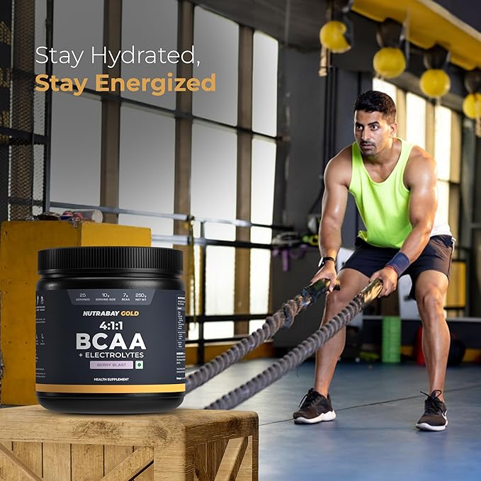 Nutrabay Gold BCAA 4:1:1 with Electrolytes
