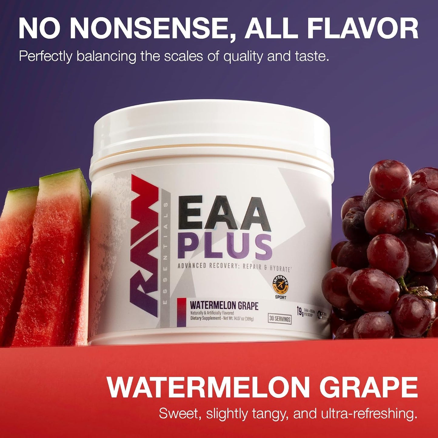 RAW Nutrition EAA+ Amino Acids Powder