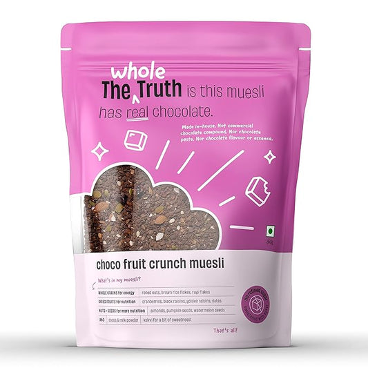 The Whole Truth – Breakfast Muesli | Choco Fruit Crunch | 350g
