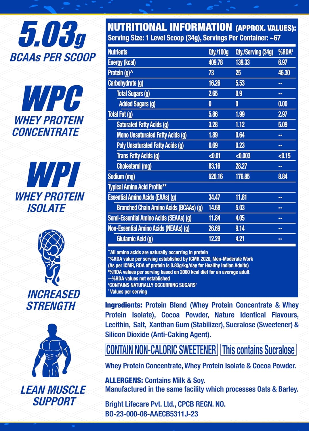 Ronnie Coleman Signature Series King Whey Protein