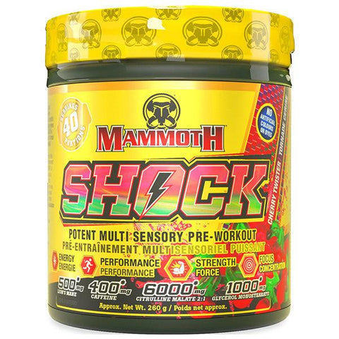 Mammoth Supplements Shock Pre-Workout