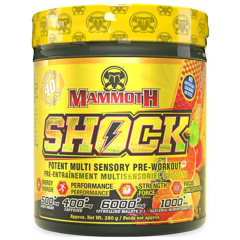 Mammoth Supplements Shock Pre-Workout