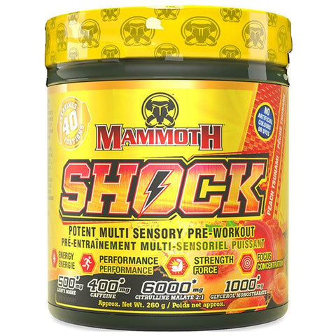 Mammoth Supplements Shock Pre-Workout