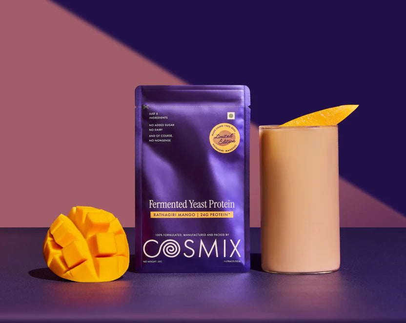 Cosmix No-Nonsense Fermented Yeast Protein | 24g Protein | Dairy-Free