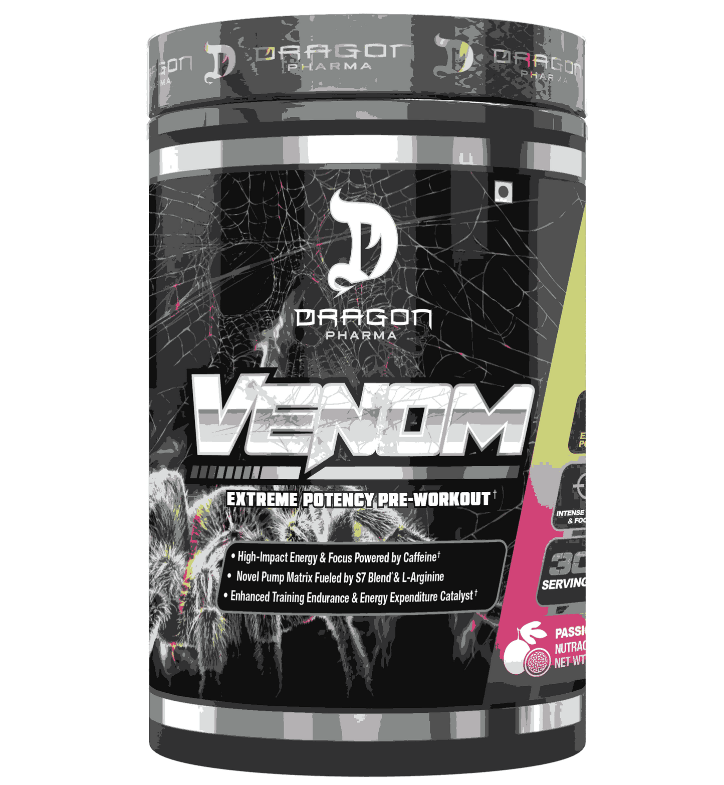 Dragon Pharma Venom Extreme Potency Pre-Workout