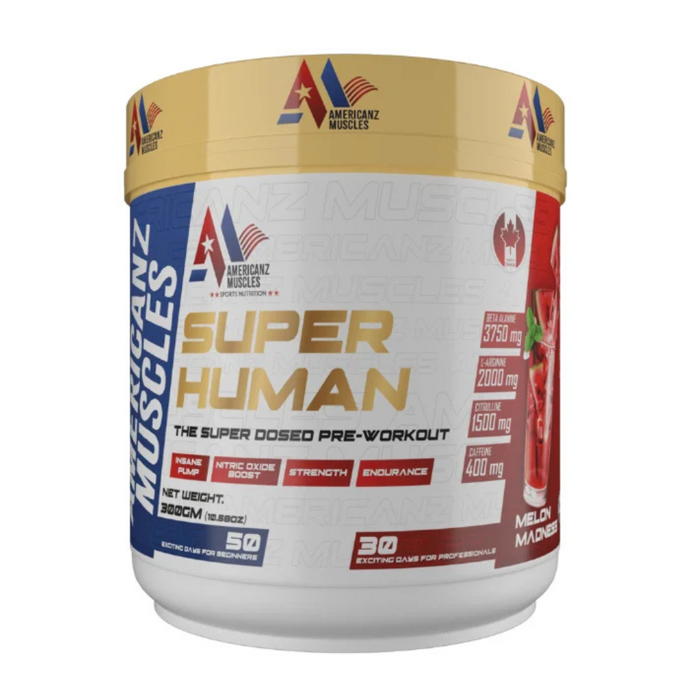 Americanz Muscles Super Human Pre-Workout – Beyondsupps