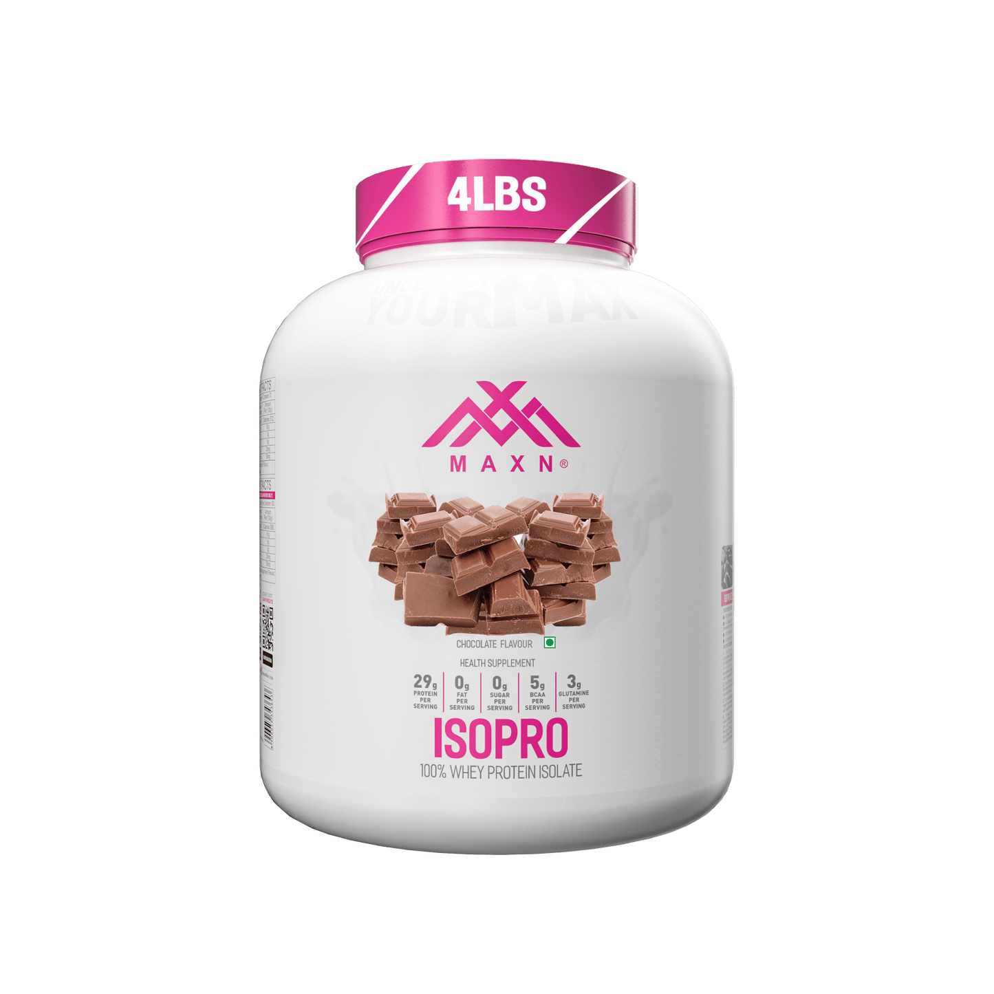 MAXN IsoPro Whey Protein Isolate Powder