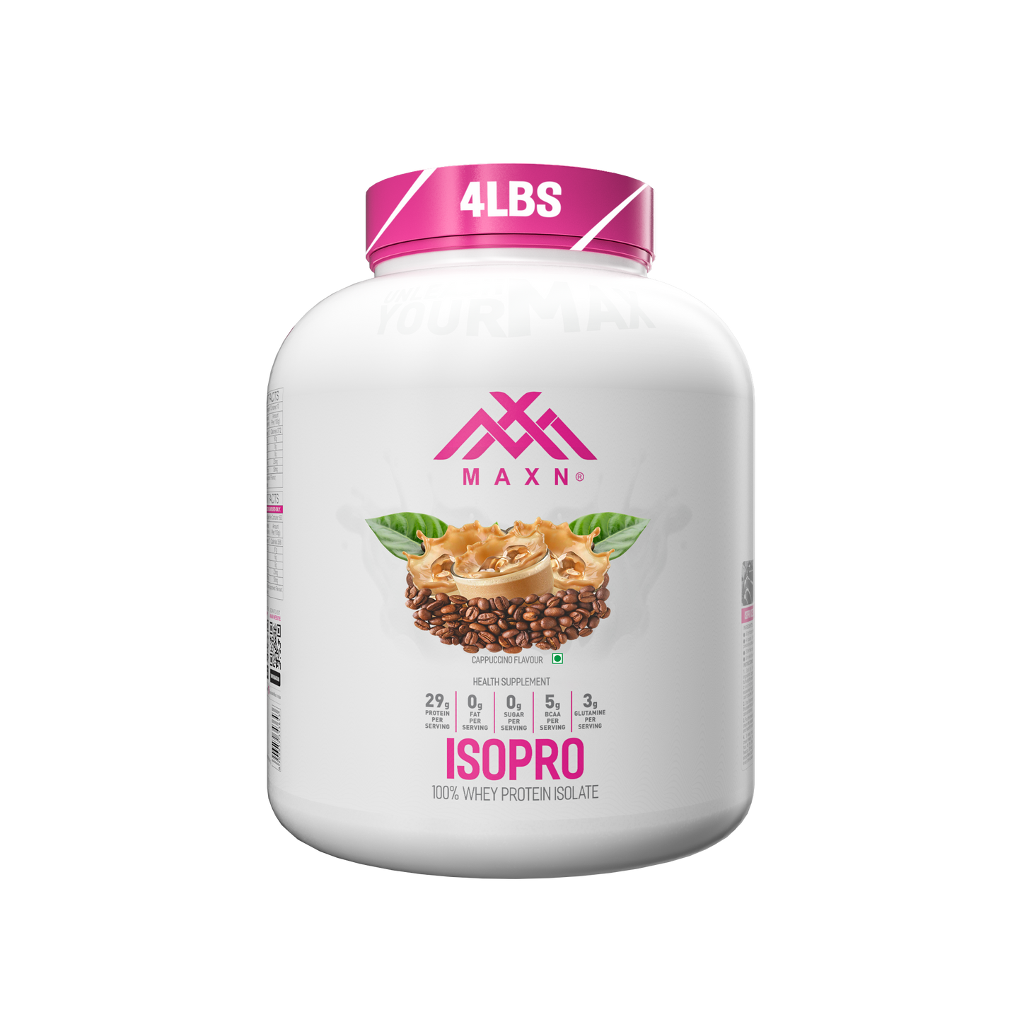 MAXN IsoPro Whey Protein Isolate Powder