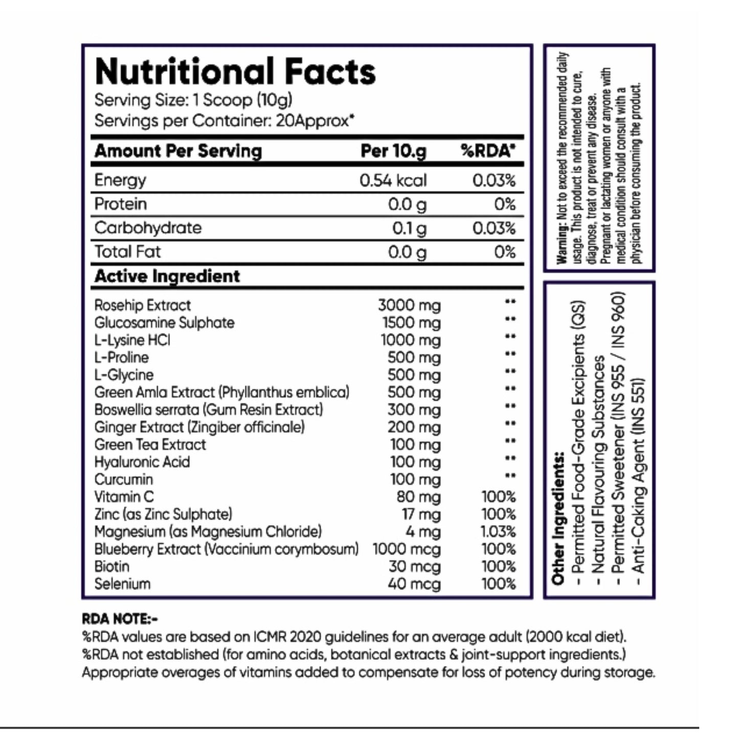 THE SUPPS Daily Veg Collagen