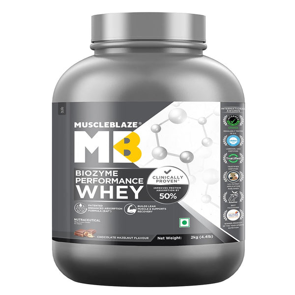 MuscleBlaze Biozyme Gold Chocolate Hazelnut