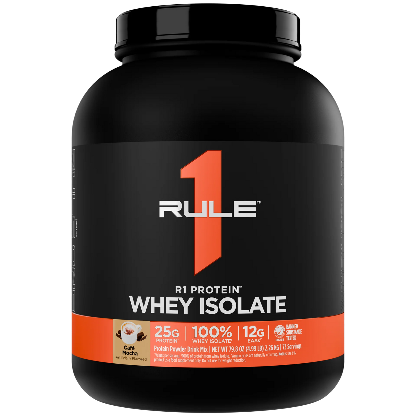 Rule 1 R1 Protein – 100% Whey Isolate