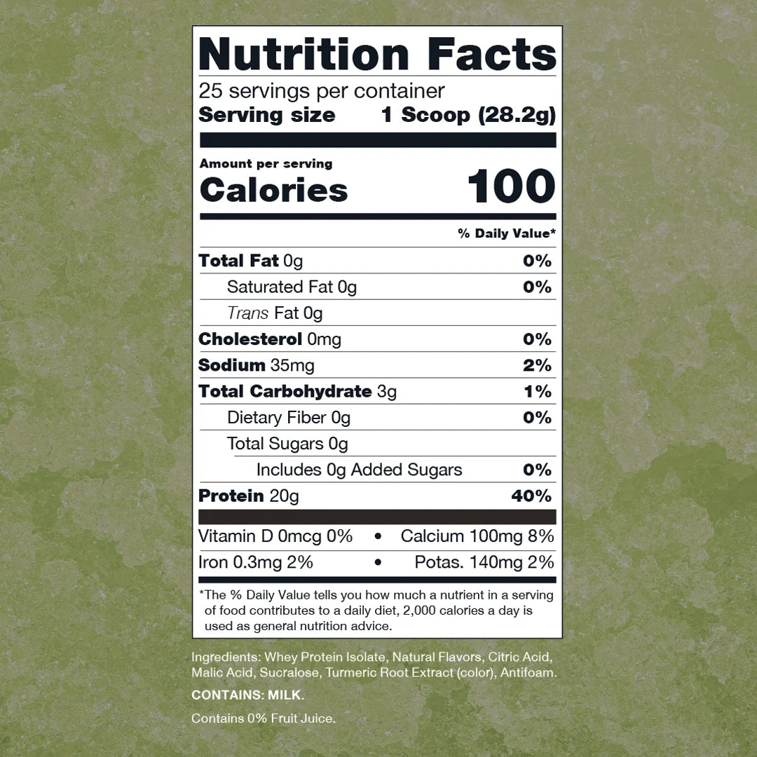 RAW Clear Whey Protein