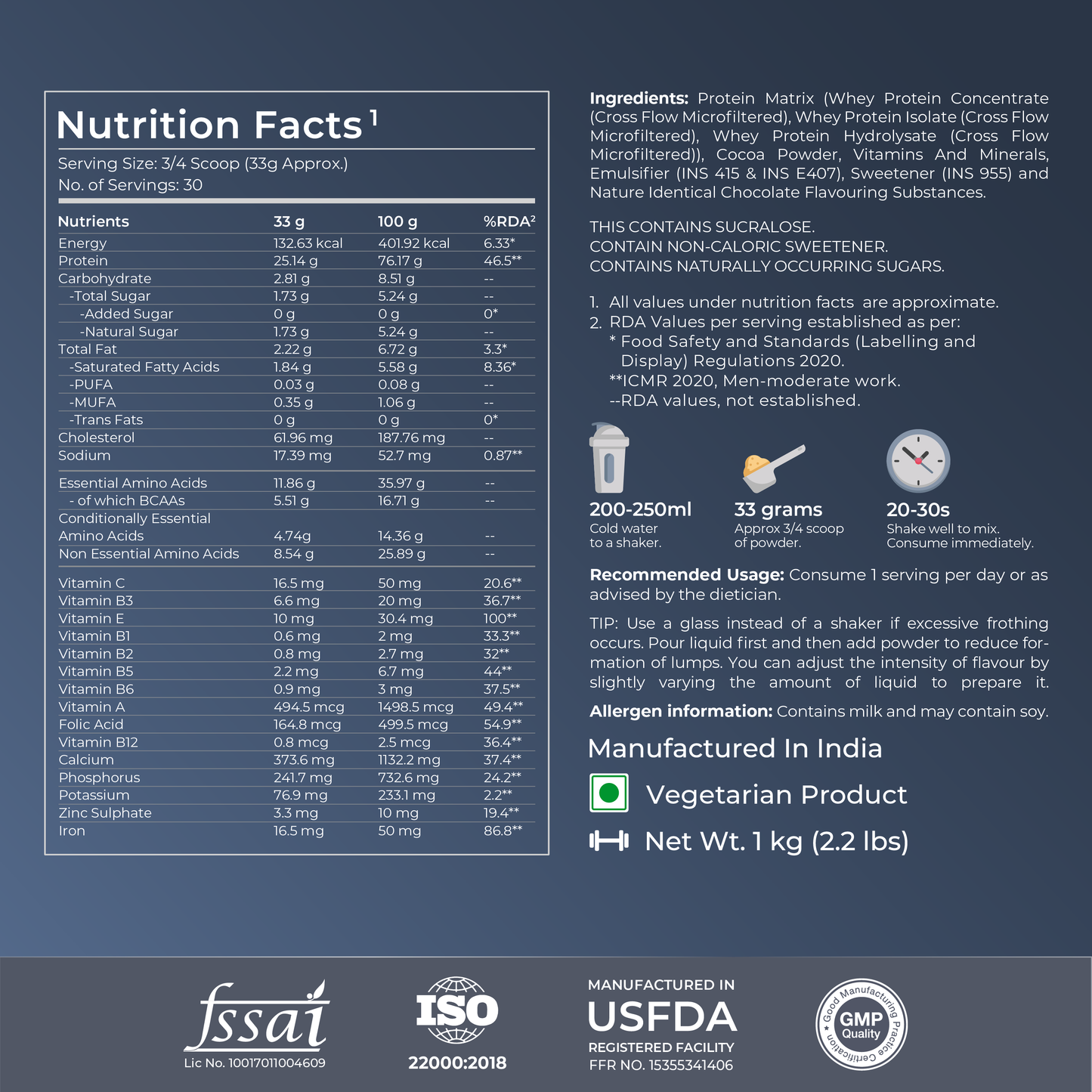 Nutrabay Gold Tri-Blend Whey Protein