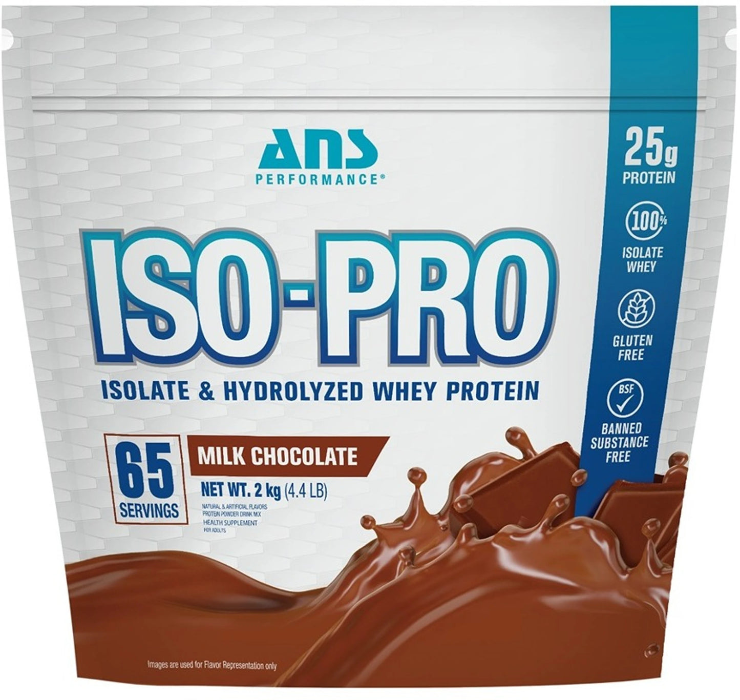 ANS Performance ISO-PRO Isolate & Hydrolyzed Whey Protein