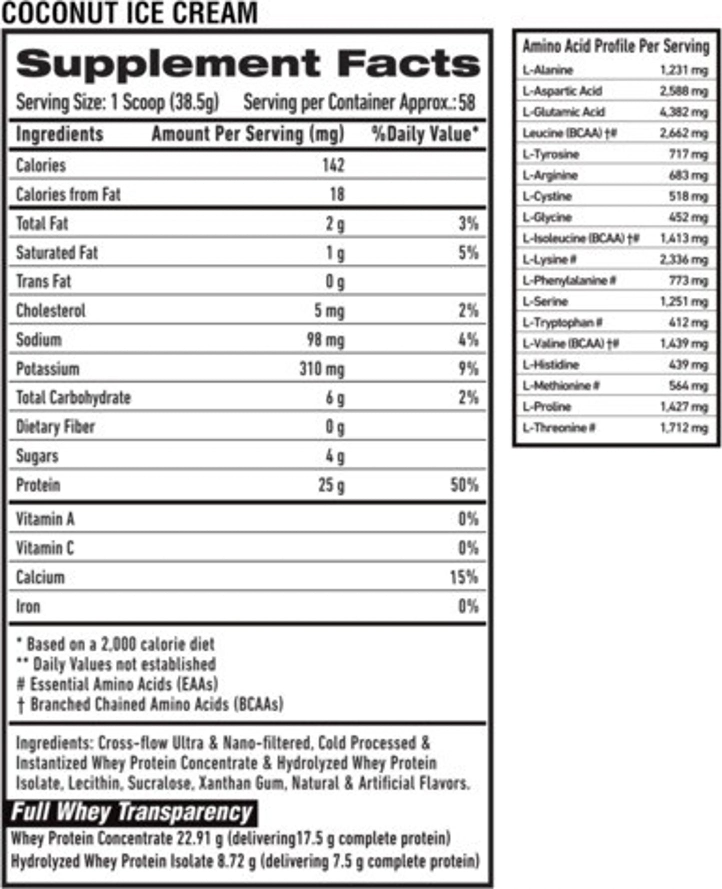 1UP Nutrition Whey Protein